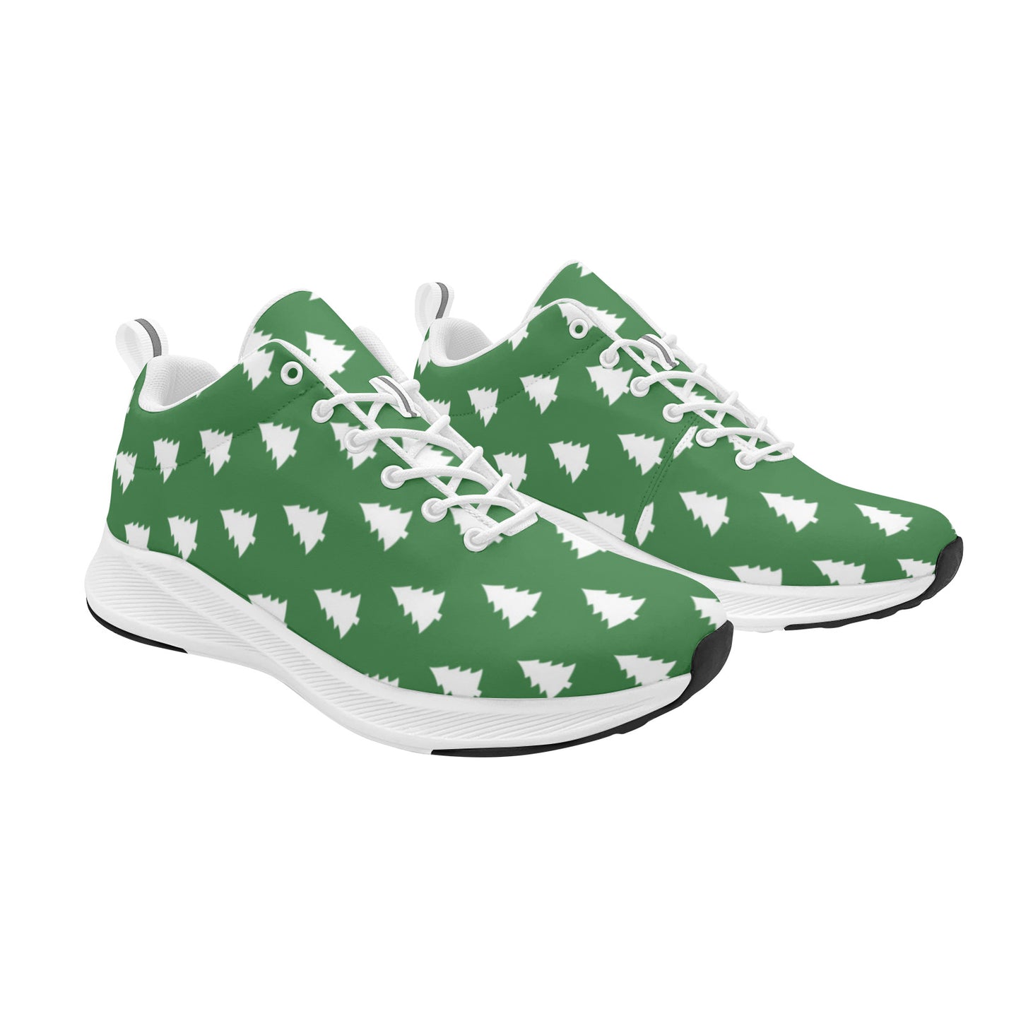 Green Christmas Tree Women's Running Sneakers