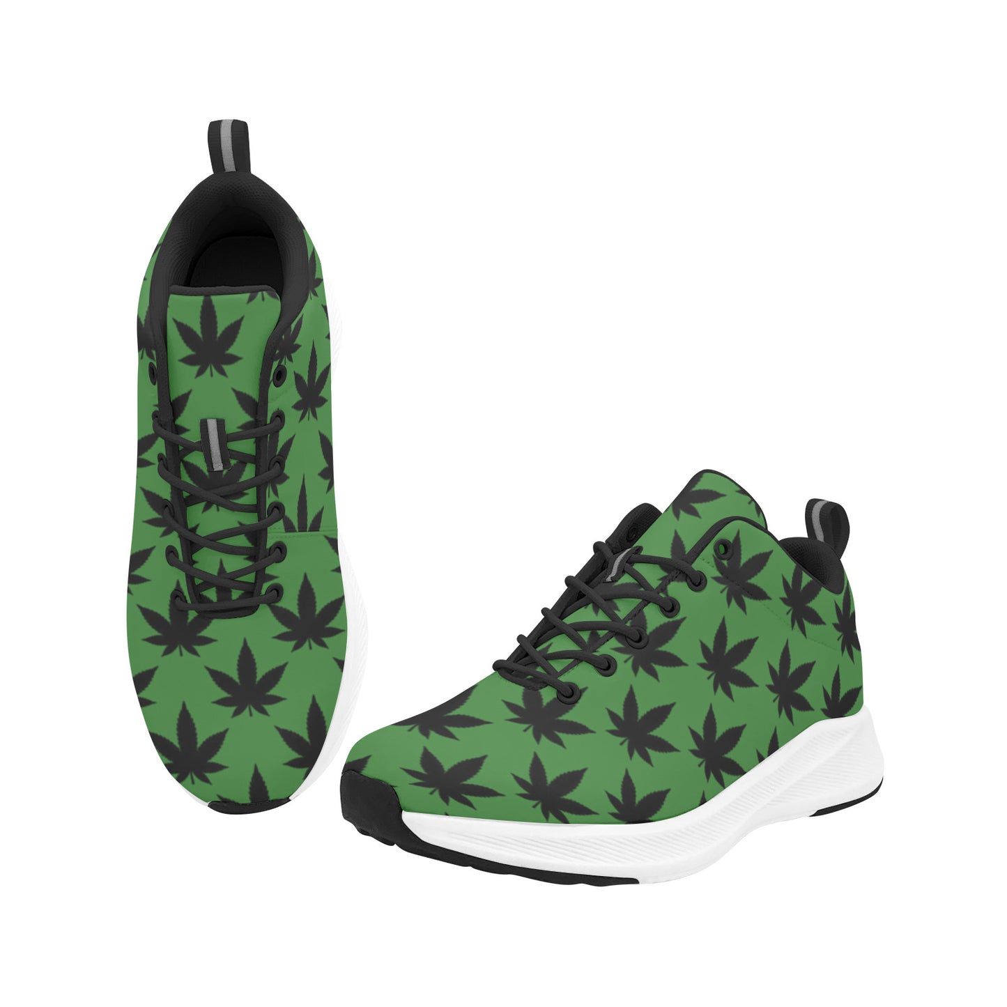 420 Delight - Green and Black Women's Running Shoes