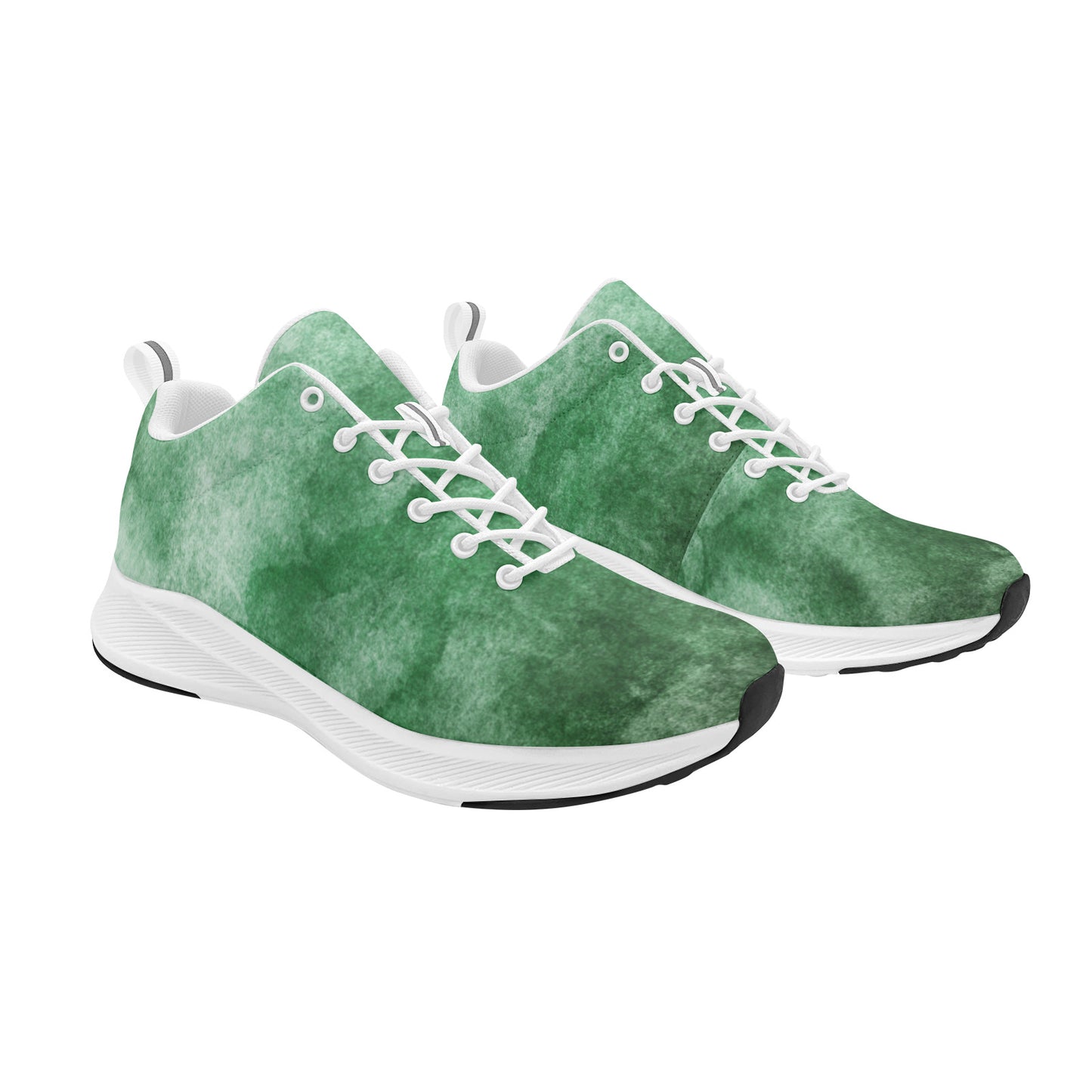 Green Ombre Splash Women's Running Shoes