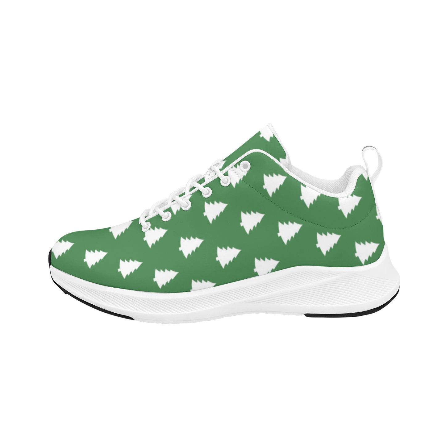 Green Christmas Tree Women's Running Sneakers