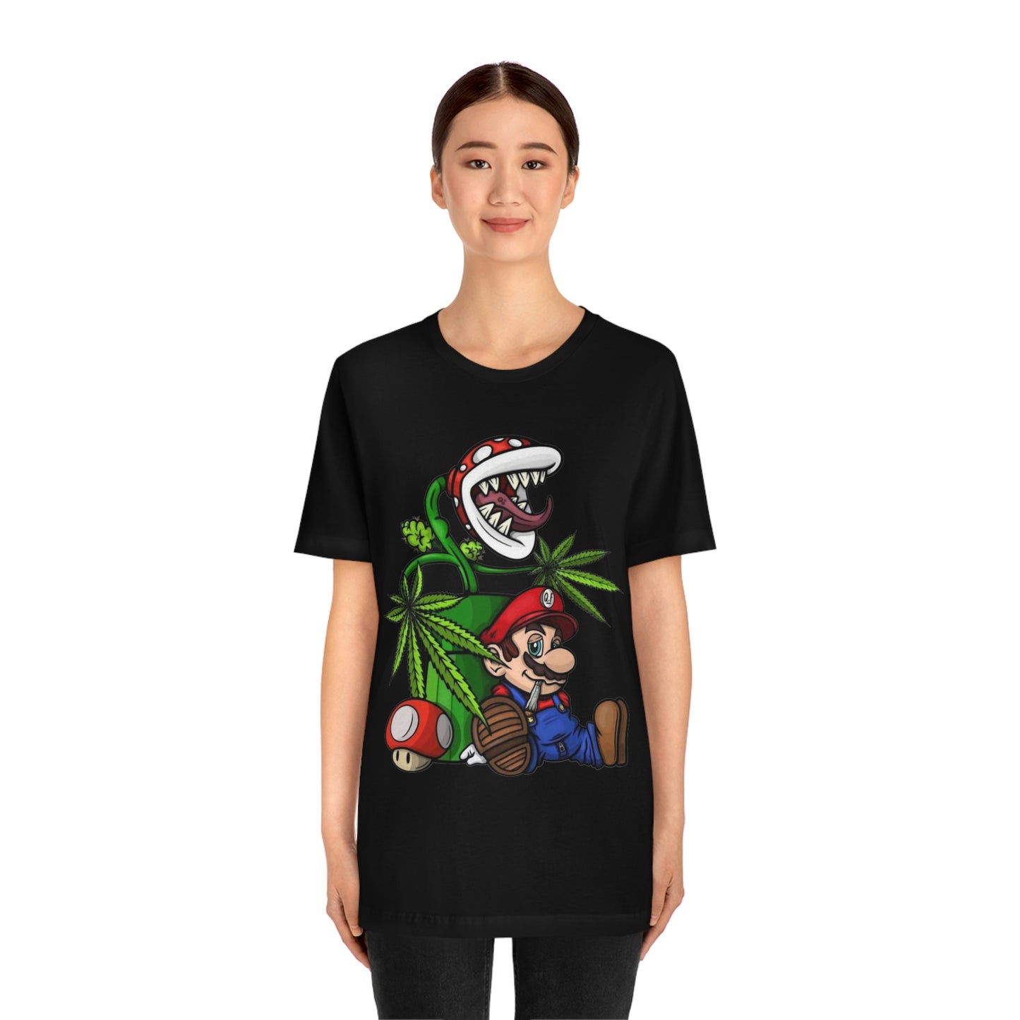 Mario 420 Unisex Jersey Short Sleeve Tee