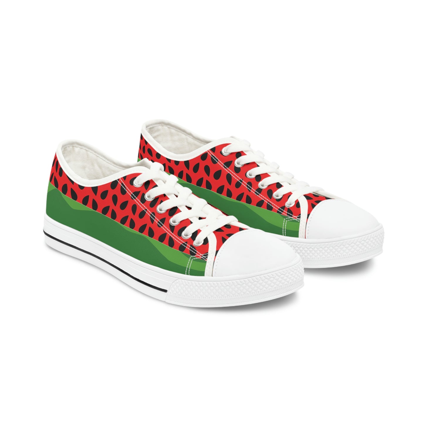 Watermelon Women's Low Top Sneakers