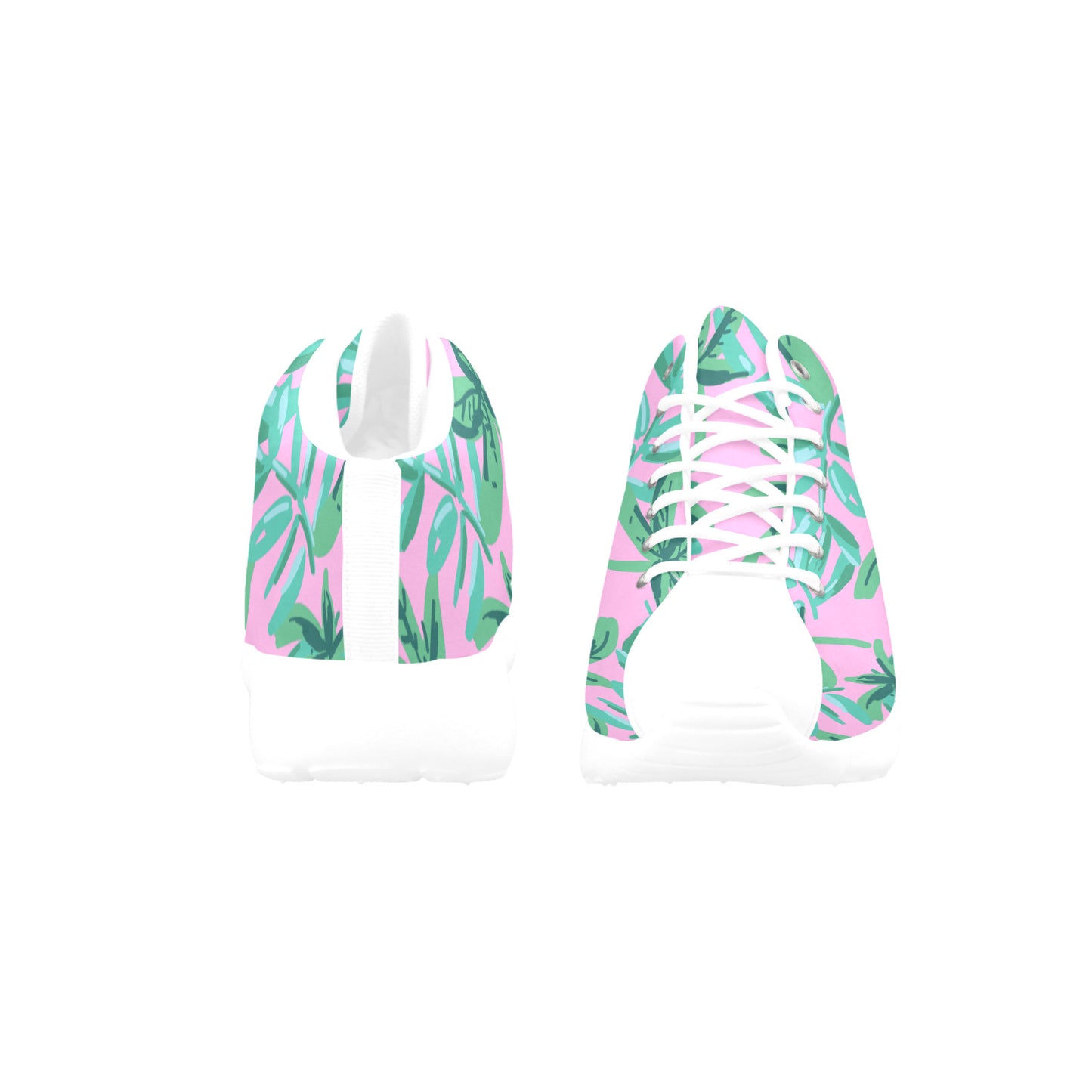 Retro Palm Trees Ken Inspired  Men's Basketball Training Shoes