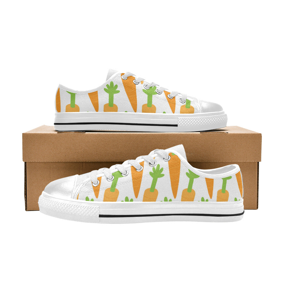 Bunny Food Canvas Kid's Sneakers (Big Kid)