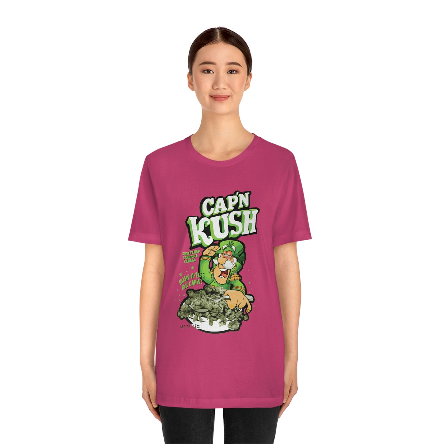 Kaptain Kush 420 Unisex Jersey Short Sleeve Tee