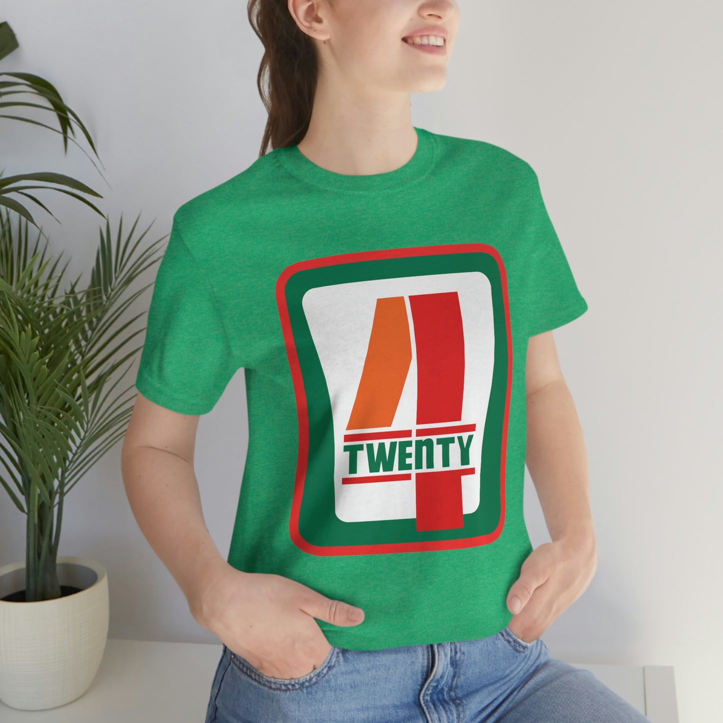 Funny 420 Parody Unisex Jersey Short Sleeve Tee