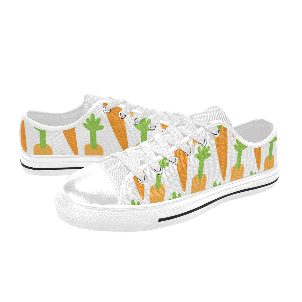 Bunny Food Canvas Kid's Sneakers (Big Kid)