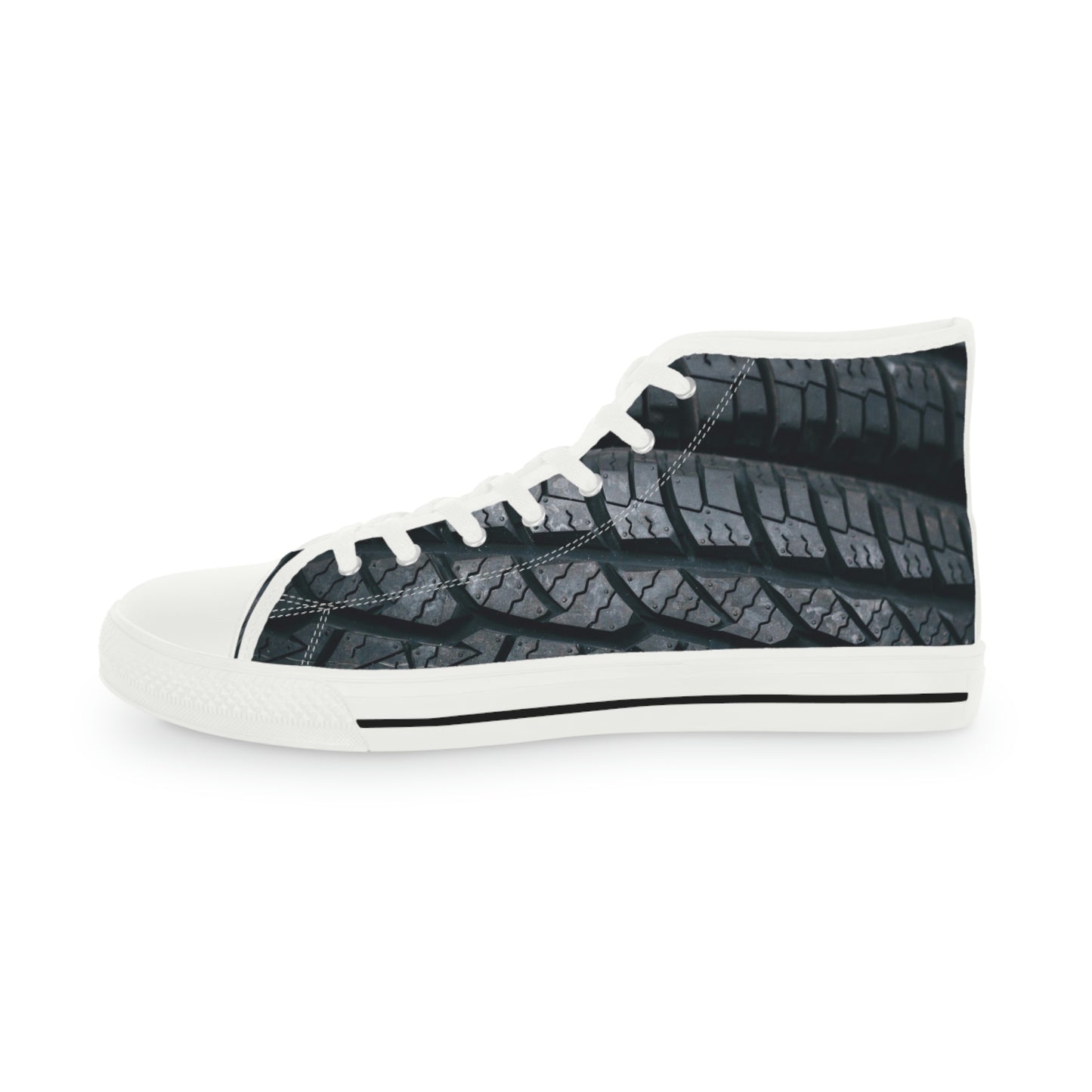 Tires Men's High Top Sneakers