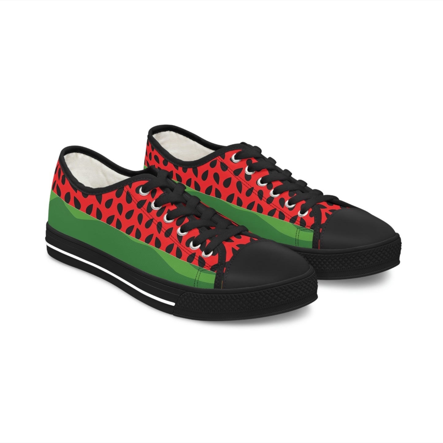 Watermelon Women's Low Top Sneakers