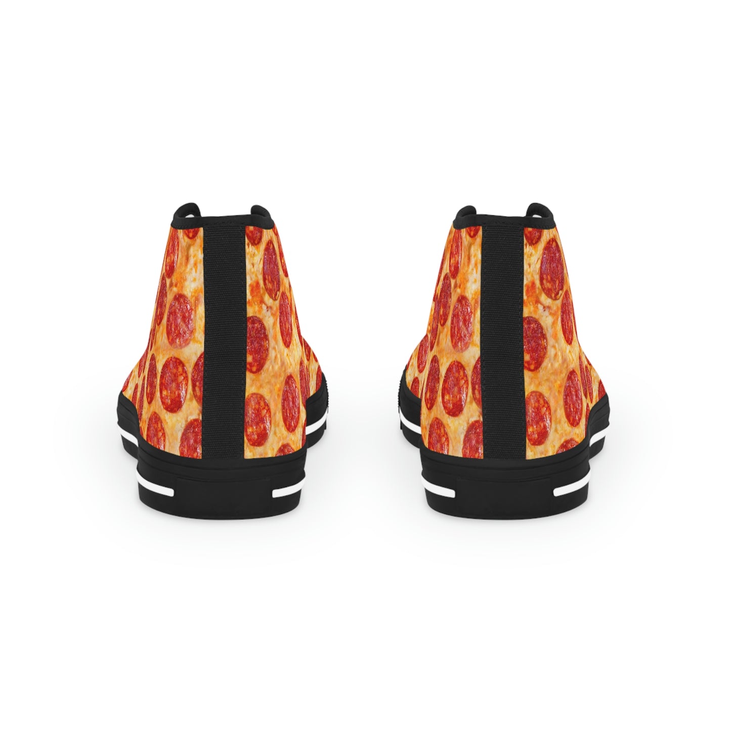 Pepperoni Pizza Men's High Top Sneakers