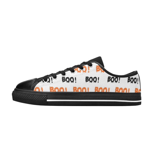 Boo Low Top Canvas Kid's Shoes (Big Kid)