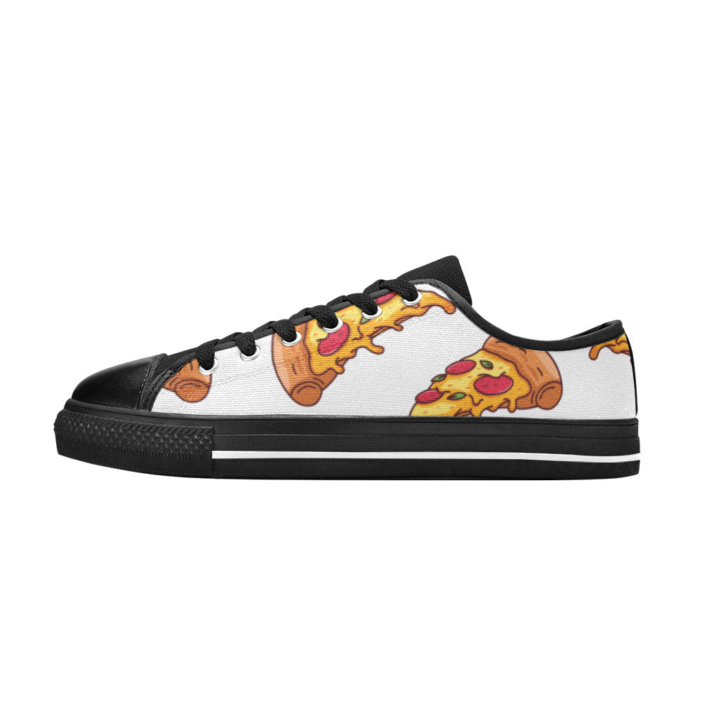 Hot Pepperoni Slices Kid's Shoes Black Soles (Big Kid)