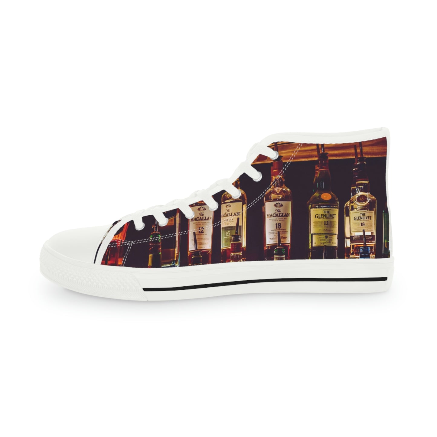 Alcohol Men's High Top Sneakers