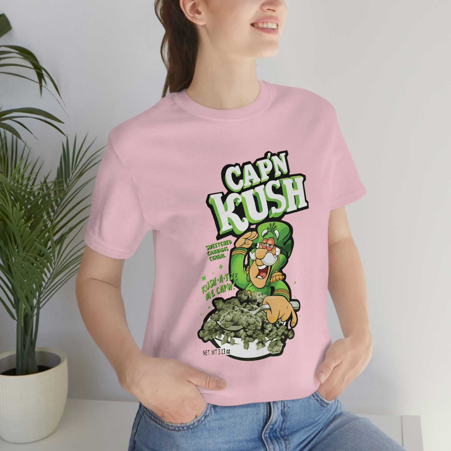 Kaptain Kush 420 Unisex Jersey Short Sleeve Tee