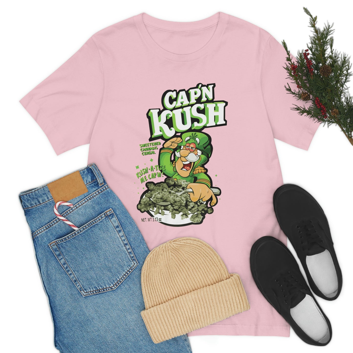 Kaptain Kush 420 Unisex Jersey Short Sleeve Tee