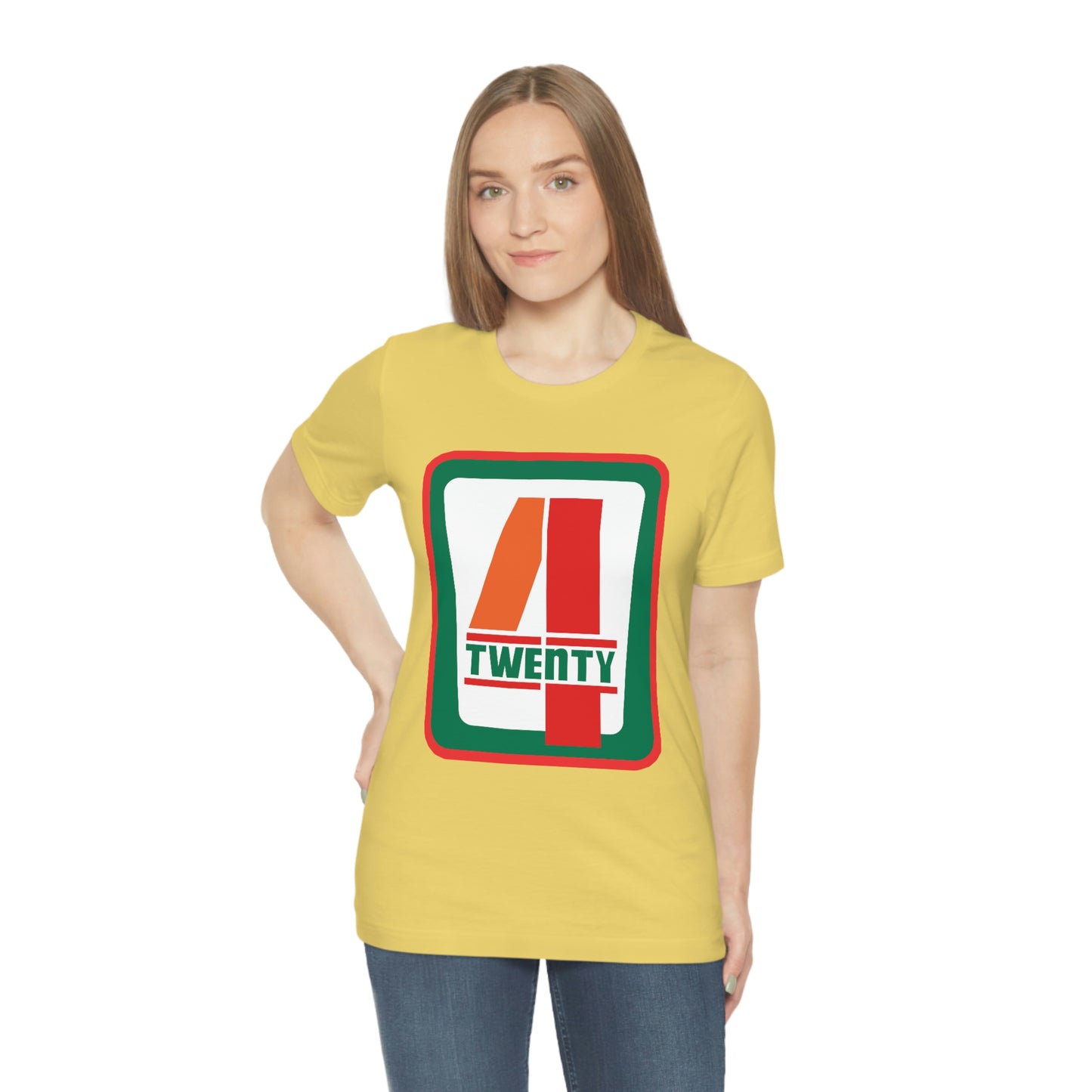 Funny 420 Parody Unisex Jersey Short Sleeve Tee