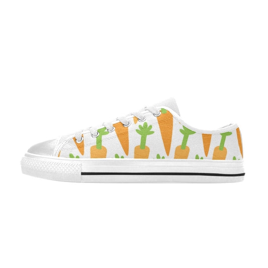 Bunny Food Canvas Kid's Sneakers (Big Kid)