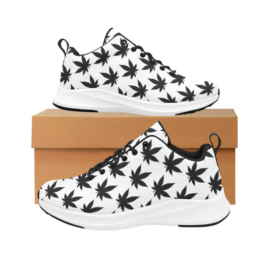 420 Delight - White and Black Women's Running Shoes