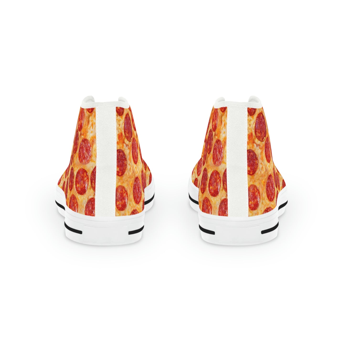 Pepperoni Pizza Men's High Top Sneakers