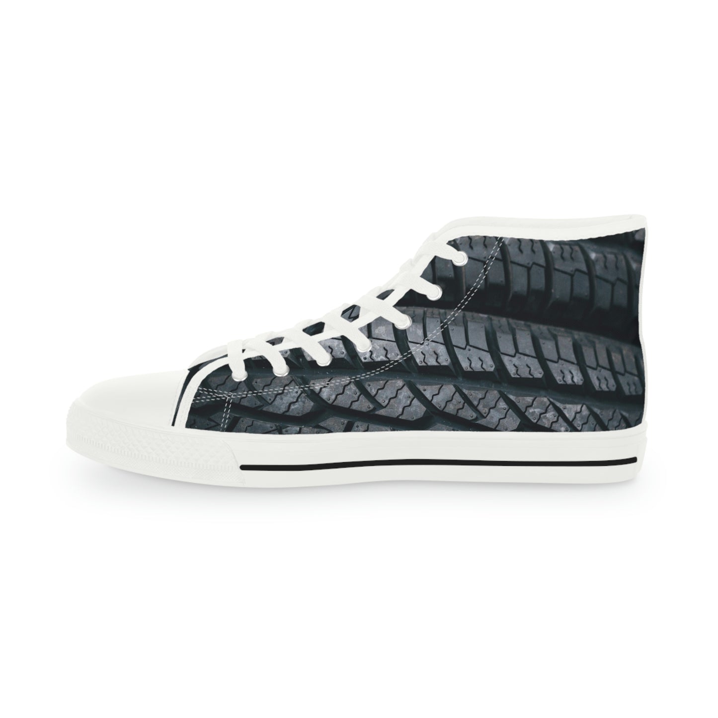 Tires Men's High Top Sneakers