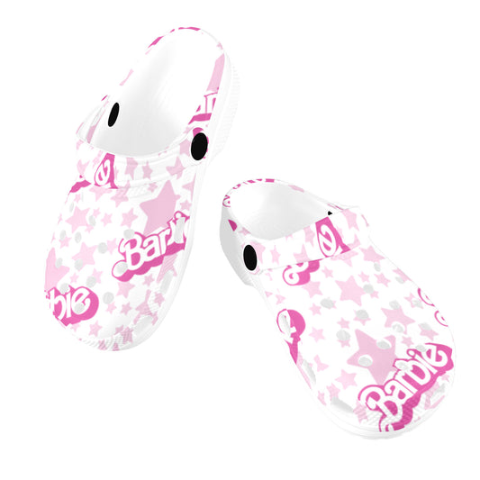 Barbie Inspired Stars Kids Clogs