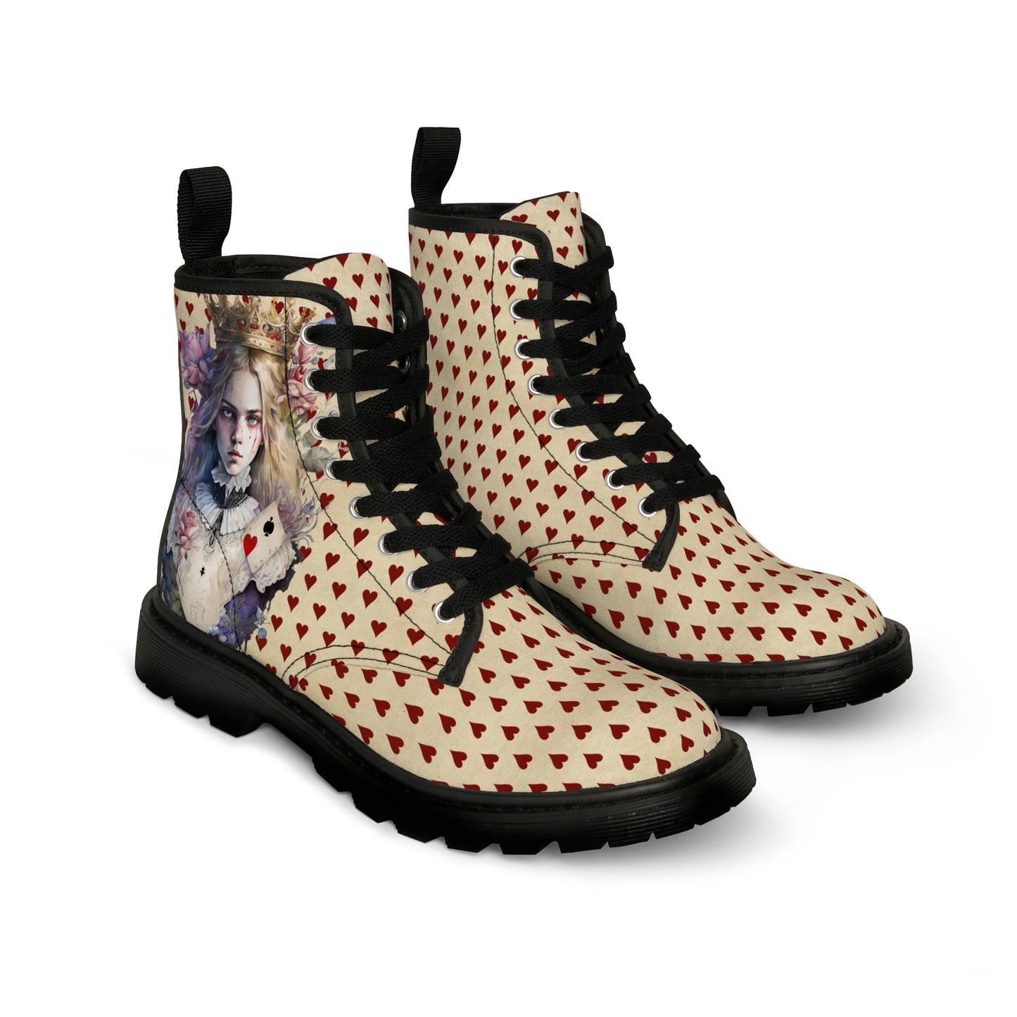 Dark Alice Women's Canvas Boots