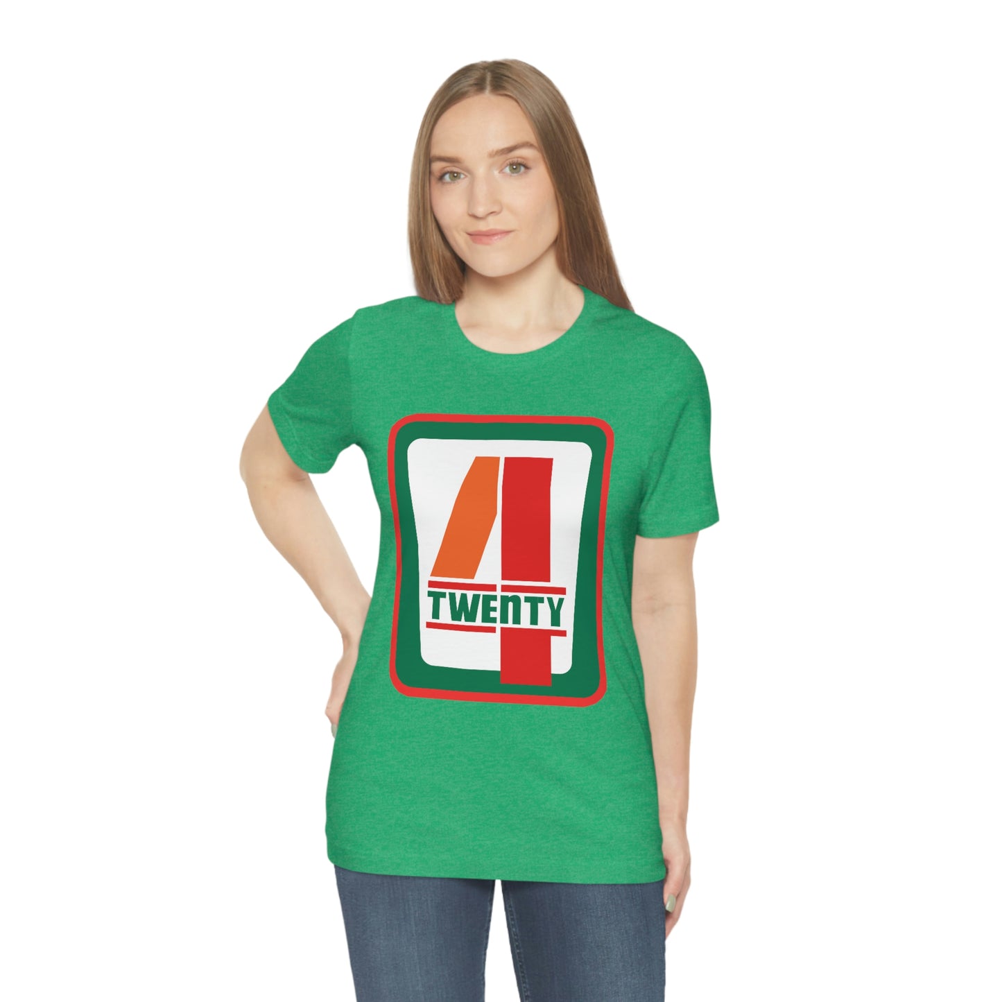 Funny 420 Parody Unisex Jersey Short Sleeve Tee