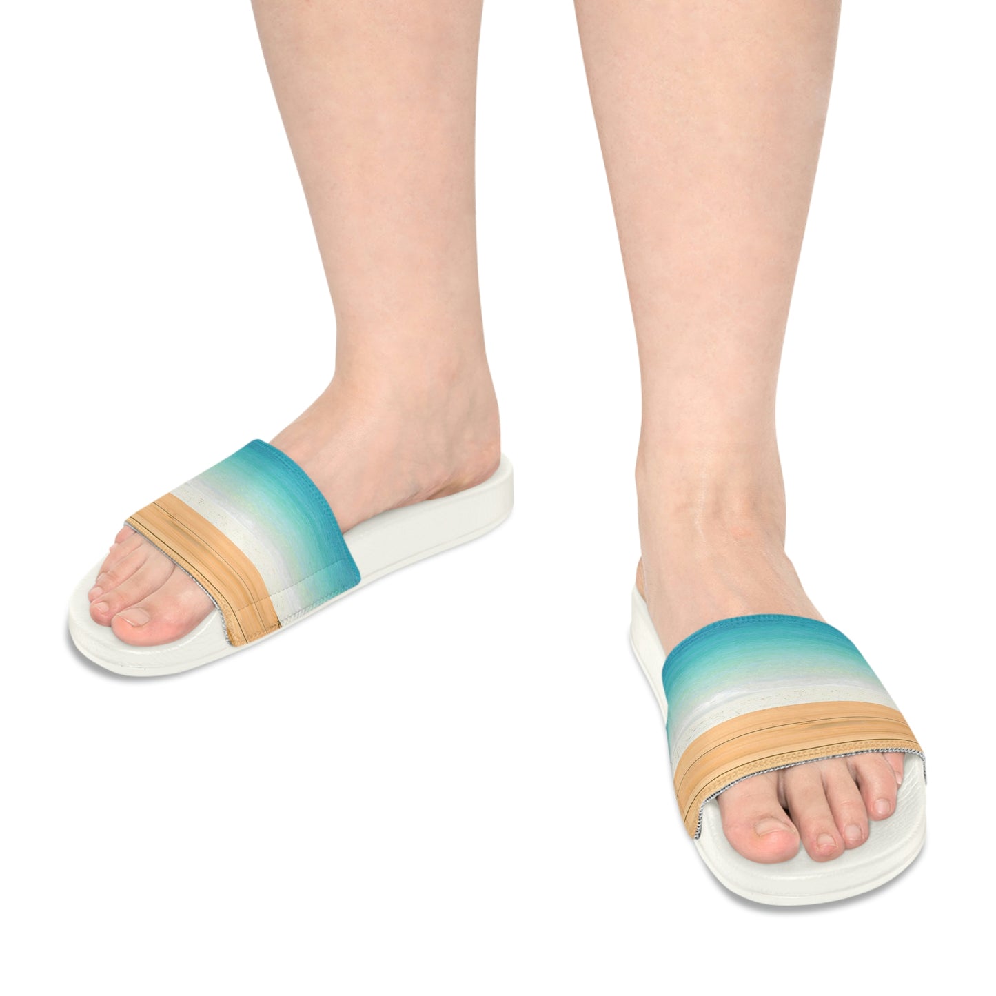 A Day At The Beach Women's Slide Sandals