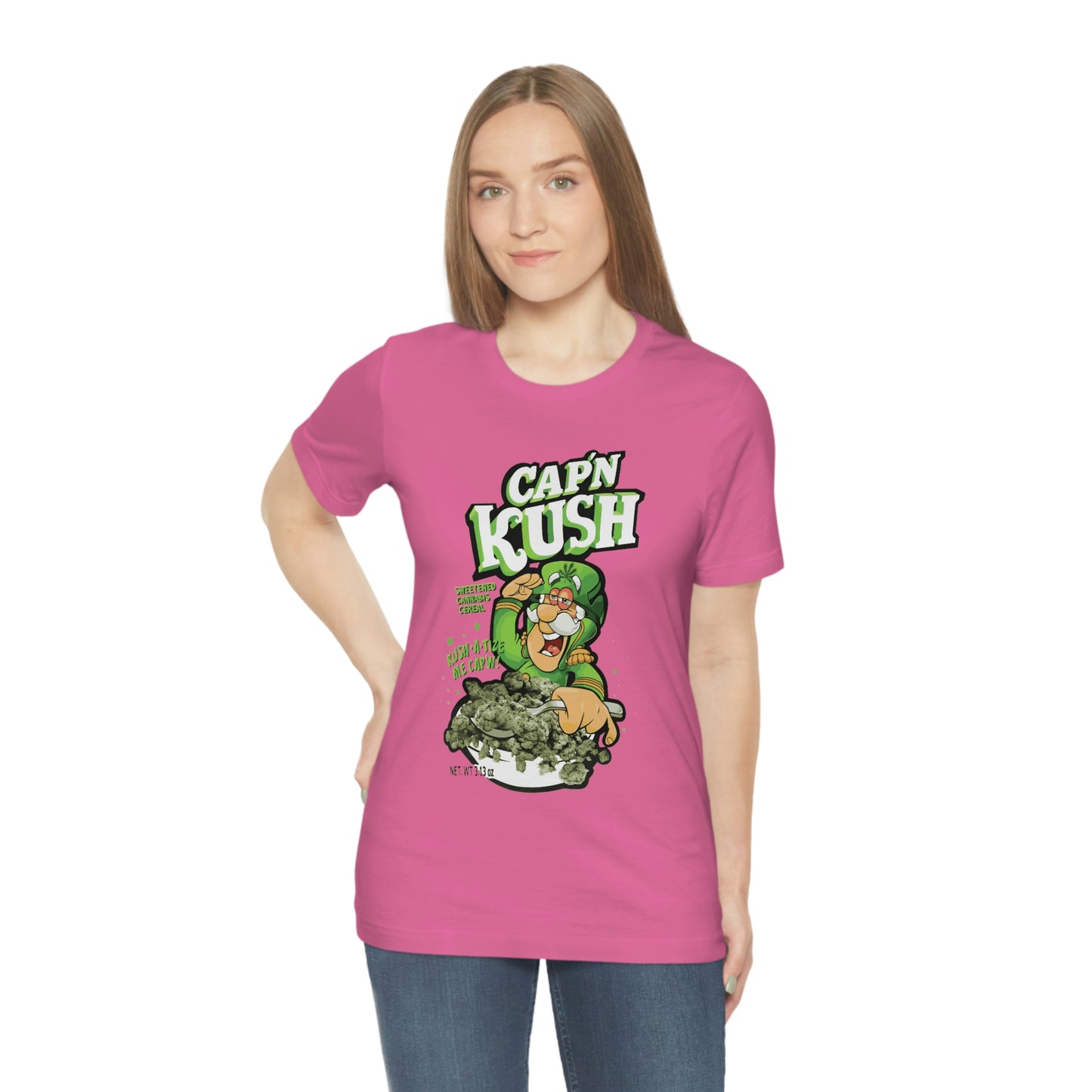 Kaptain Kush 420 Unisex Jersey Short Sleeve Tee