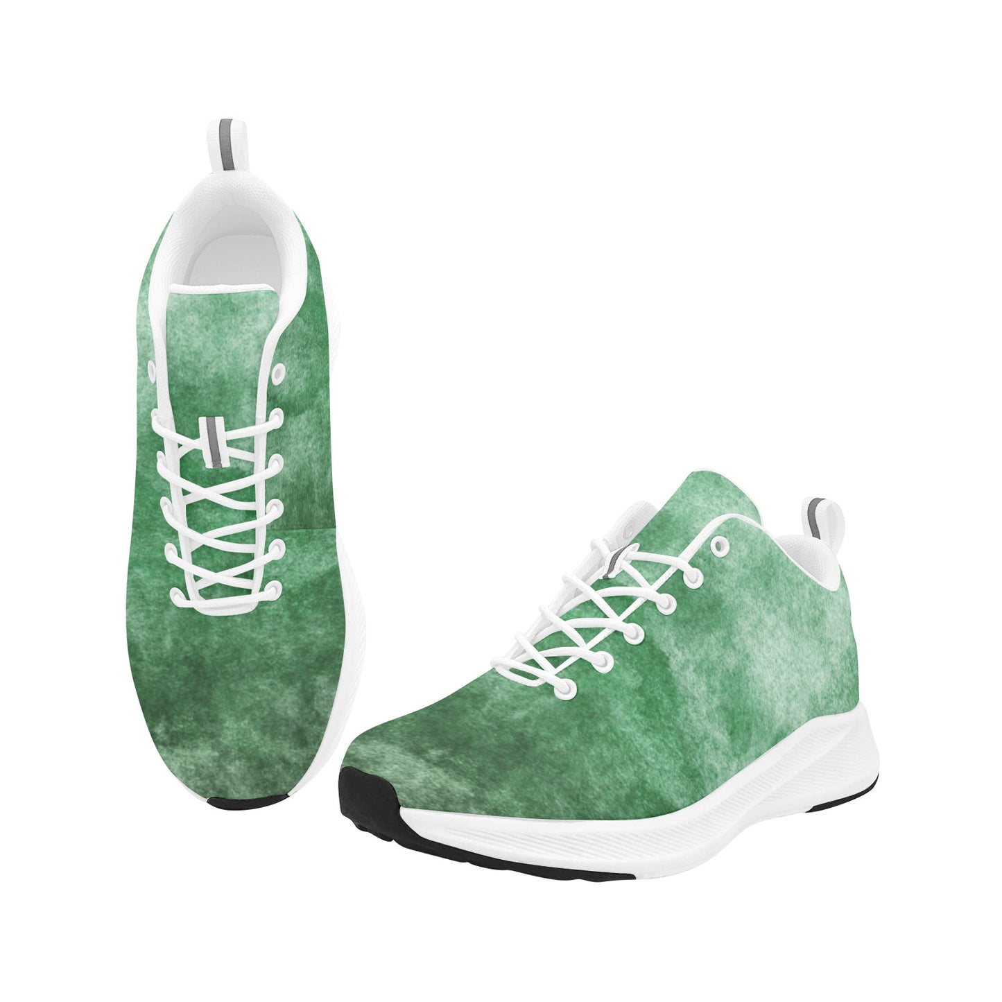 Green Ombre Splash Women's Running Shoes