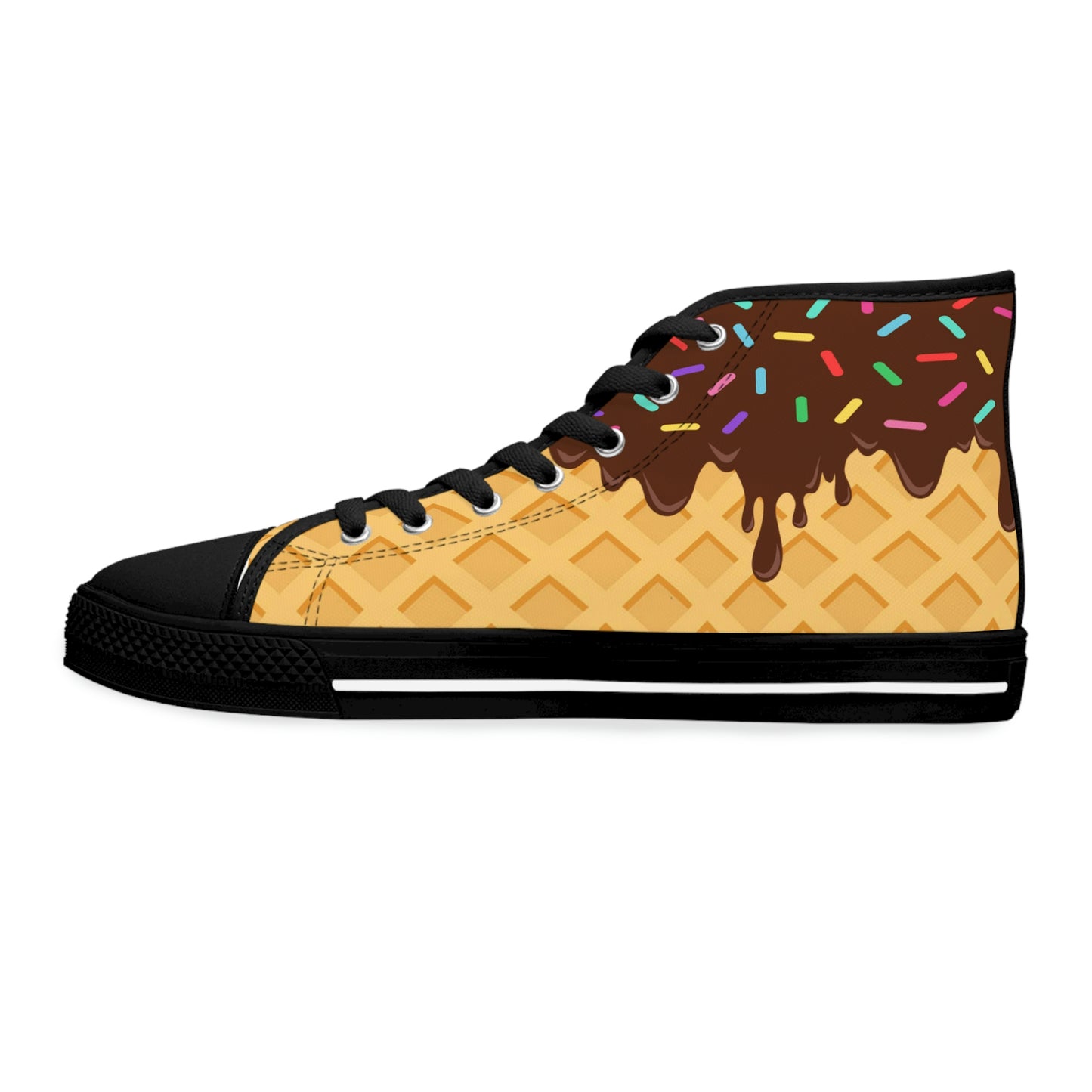 Ben and Larry's Ice Cream Women's High Top Sneakers