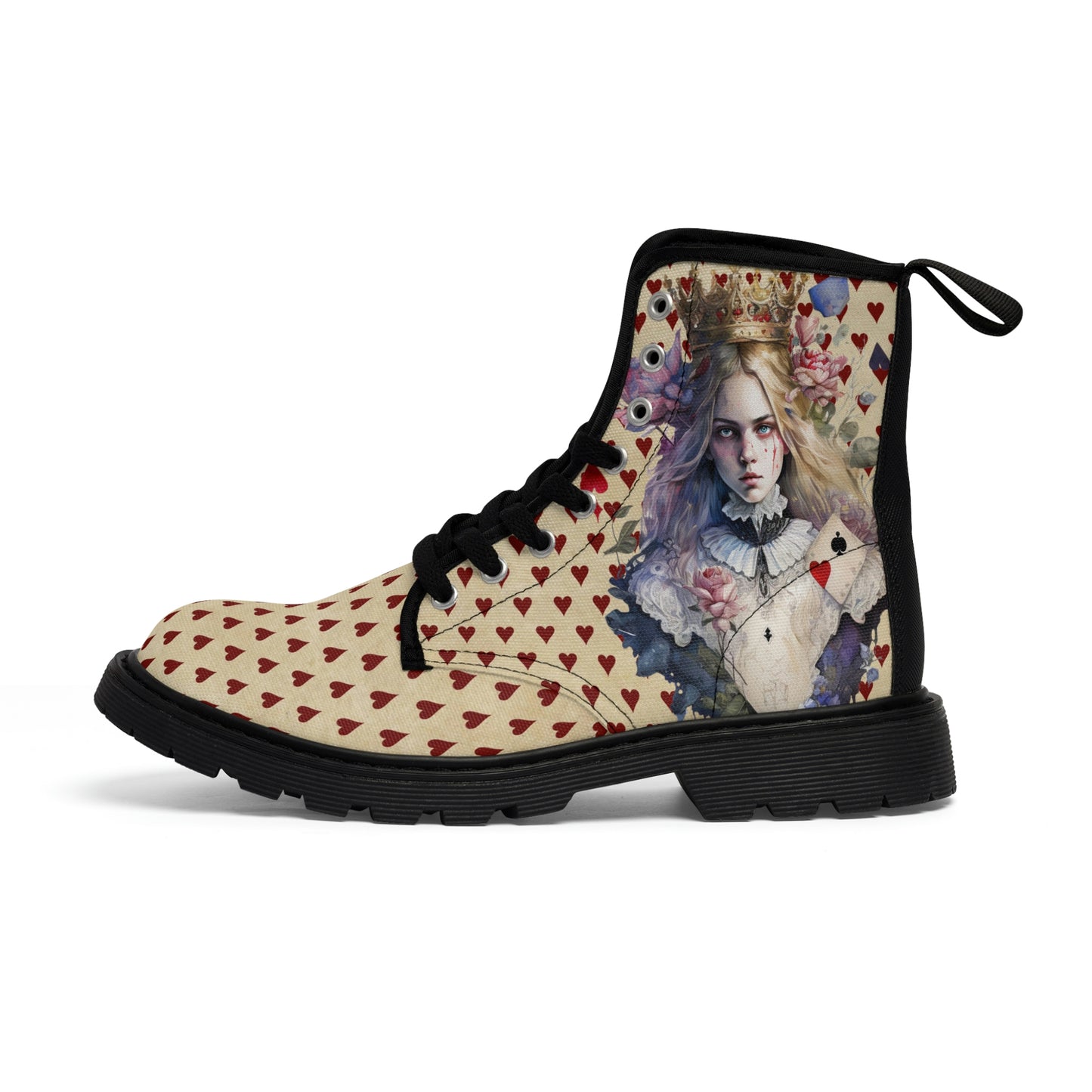 Dark Alice Women's Canvas Boots