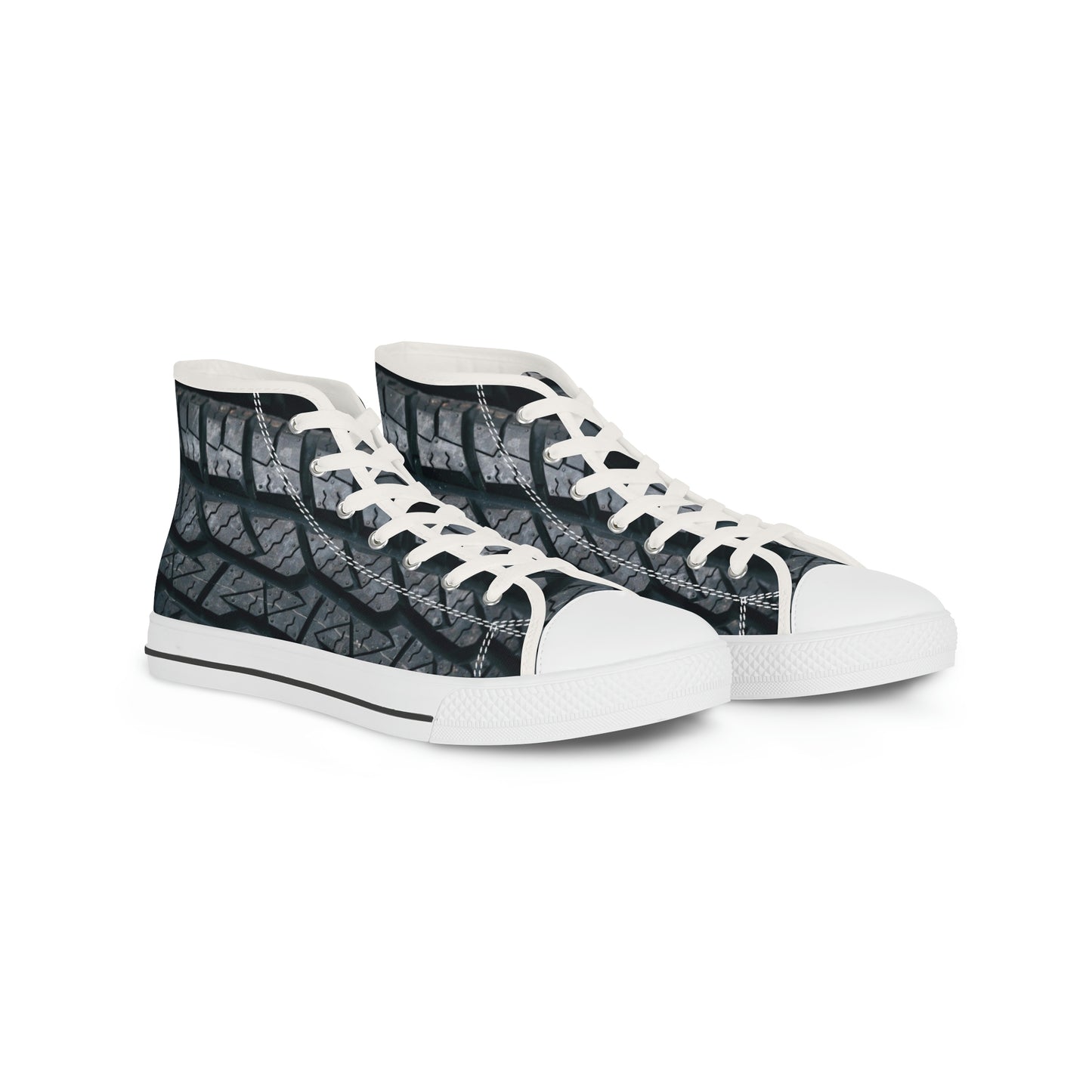 Tires Men's High Top Sneakers