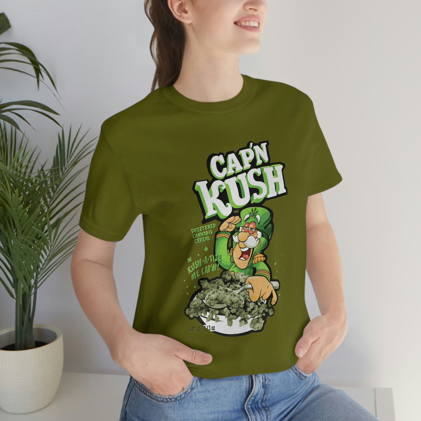 Kaptain Kush 420 Unisex Jersey Short Sleeve Tee