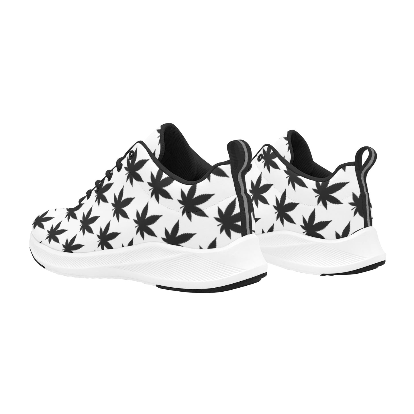 420 Delight - White and Black Women's Running Shoes