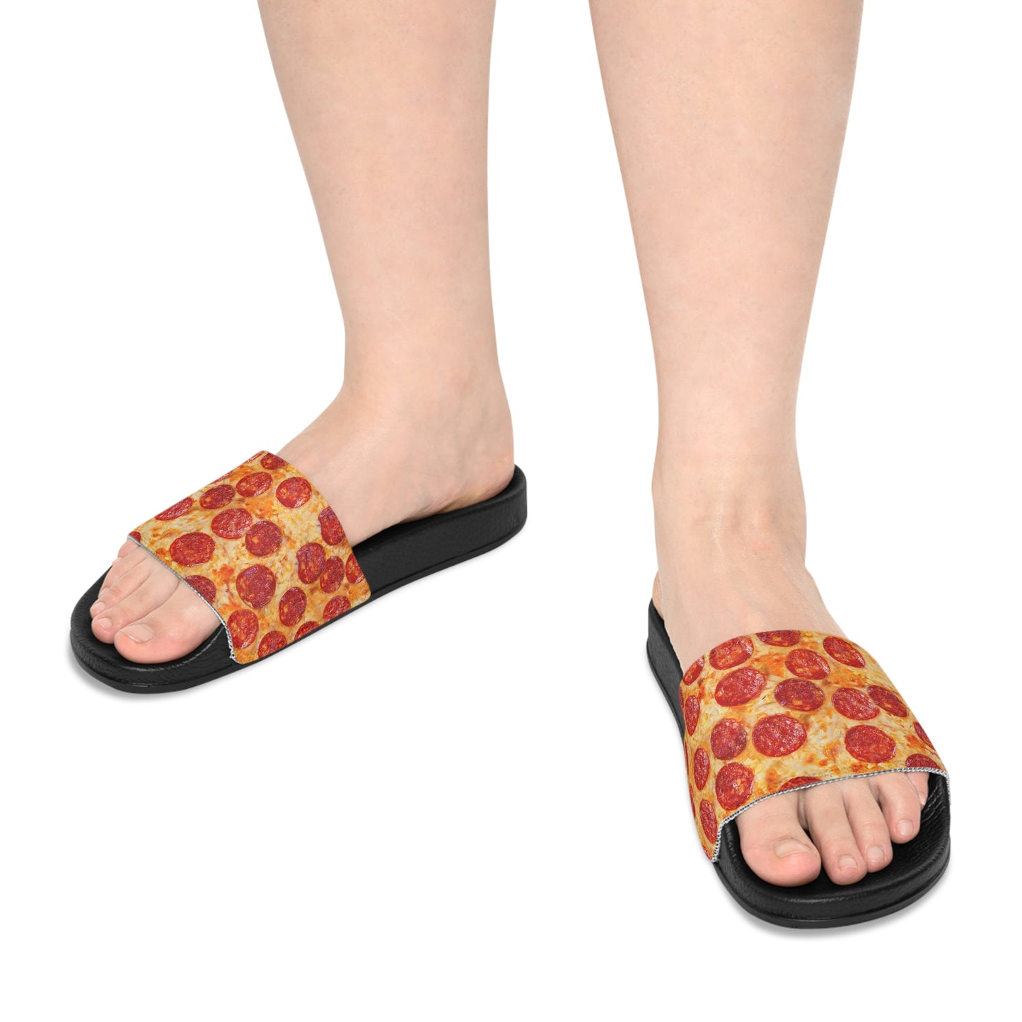 Pepperoni Pizza Women's Slide Sandals