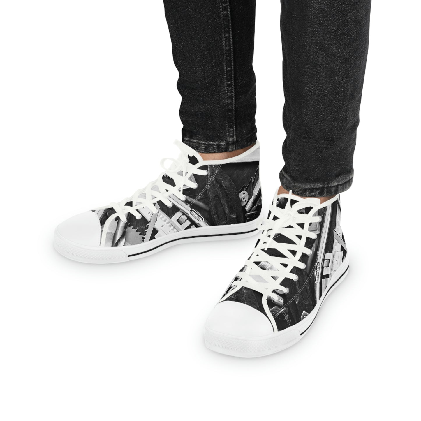 Tools Men's High Top Sneakers