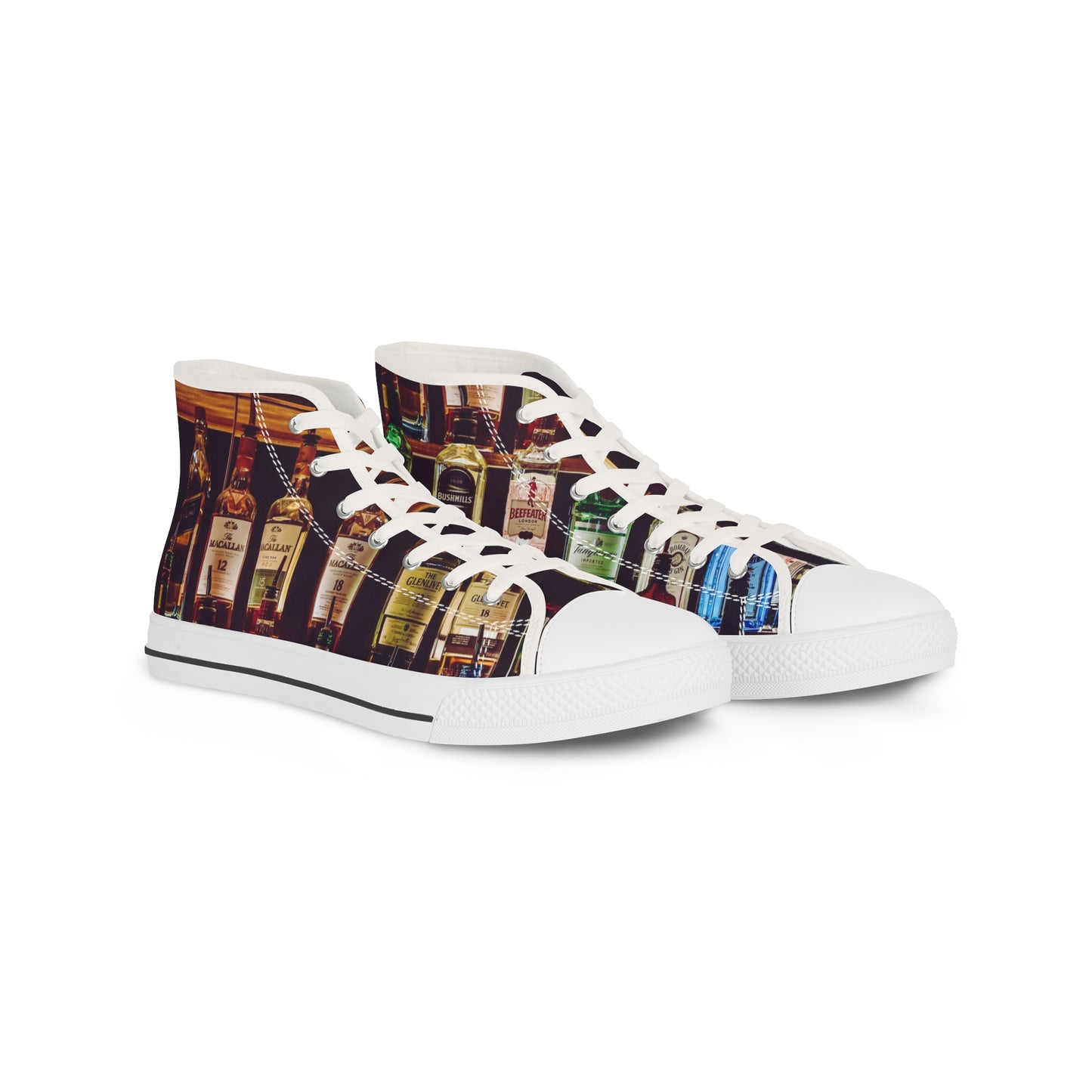 Alcohol Men's High Top Sneakers