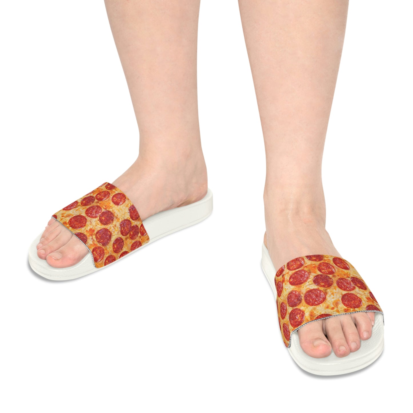 Pepperoni Pizza Women's Slide Sandals