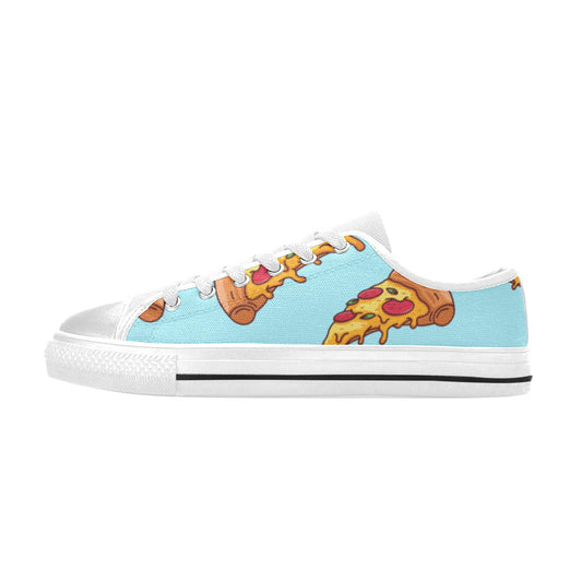 Hot Pepperoni Slices Low Top Kid's Shoes (Big Kid)