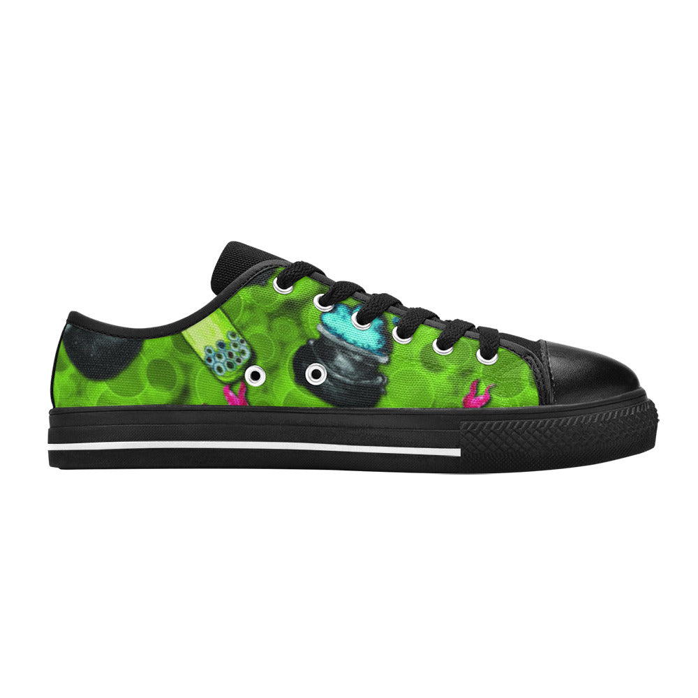 Cauldrons Low Top Canvas Kid's Shoes (Big Kid